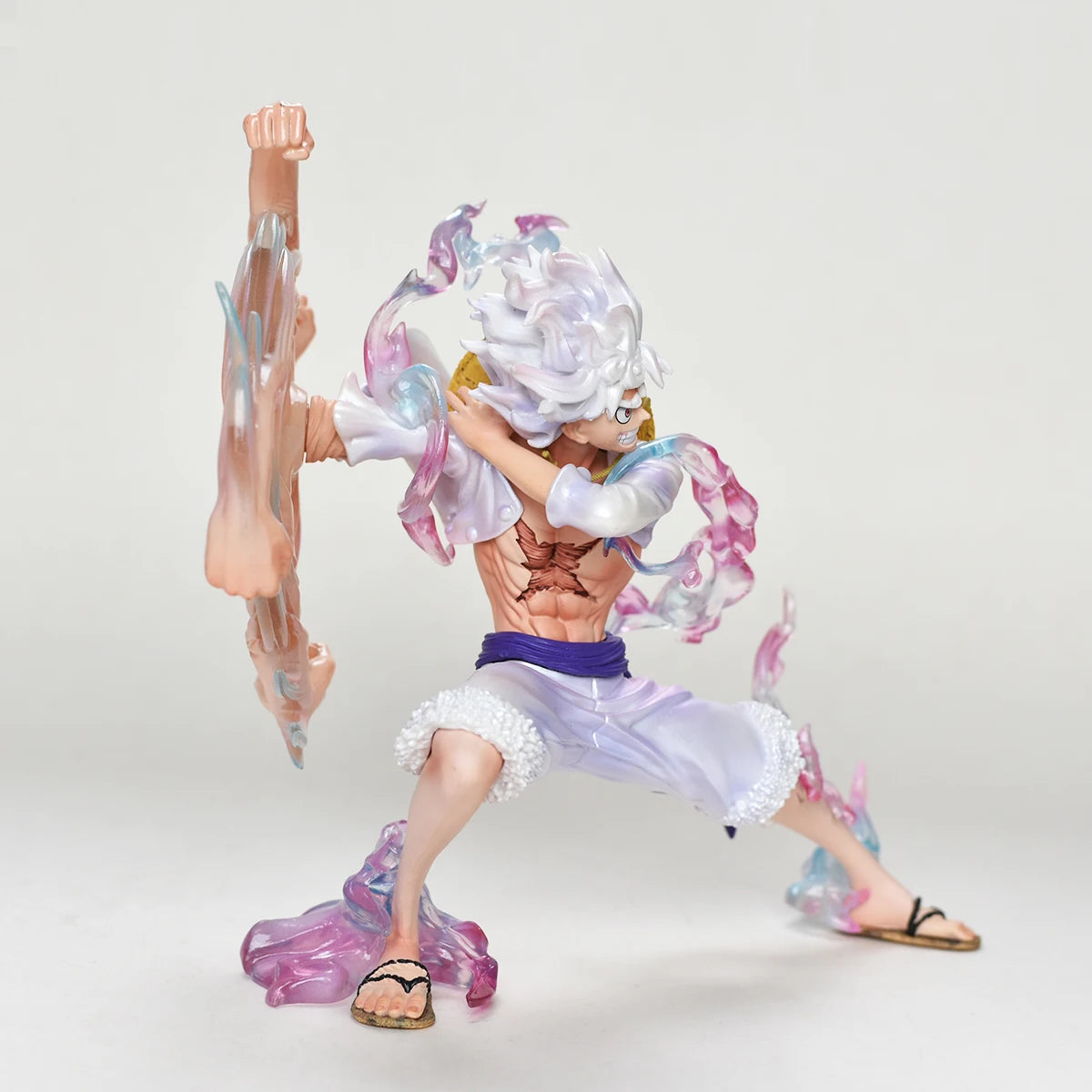 19cm/7.48in Anime One Piece Luffy Figure Gear 5 Luffy Action Figure Collection Model Toy Gift