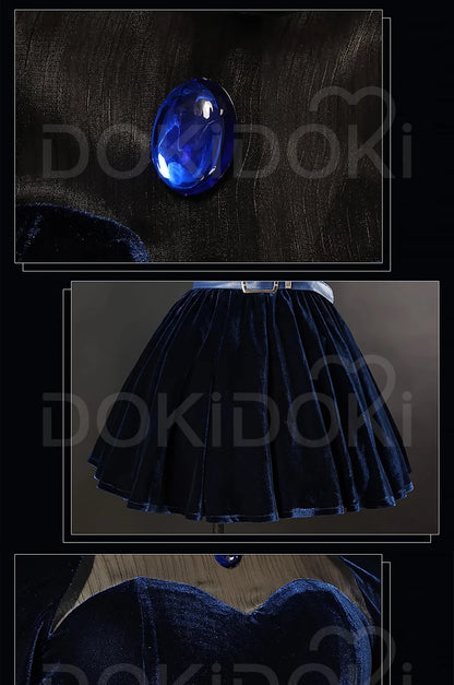 Mizi Cosplay Costume Anime Alien Stage Cosplay【XS-3XL】DokiDoki-R Women Christmas Cute Dress Costume Mizi Cosplay Plus Size