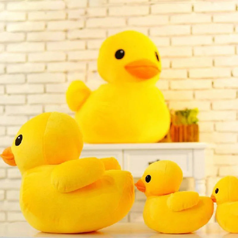 65cmKawaii Big Yellow Duck Plush Dolls Toy Cute Super Soft Cartoon Stuffed Animal Toy Birthday Gifts for Children Kids Baby girl
