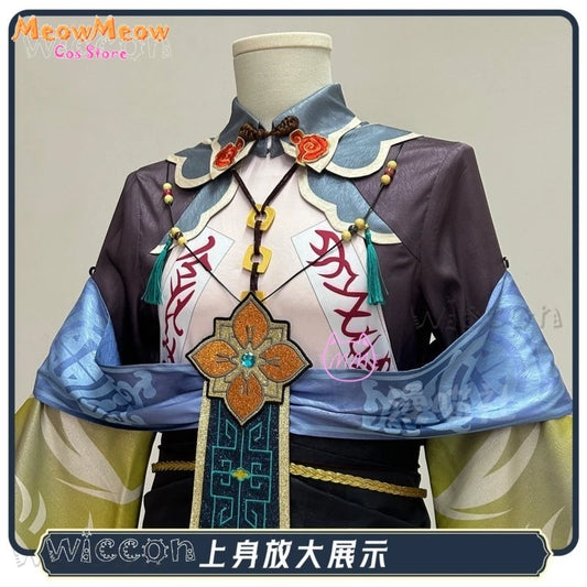 Eiden Ink Dyed Zombie Immortal Costume Adult Polyester Set