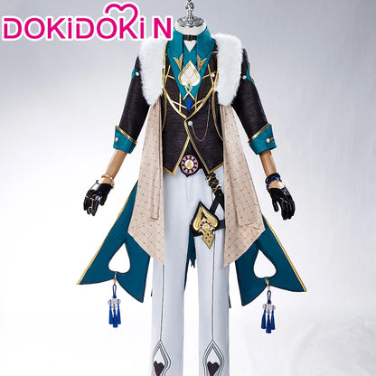 Aventurine Cosplay Costume Game Honkai: Star Rail Cosplay【XS-3XL】 DokiDoki-N Honkai Sha Jin Cosplay Halloween Suit Plus Size
