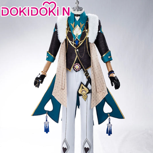 Aventurine Cosplay Costume Game Honkai: Star Rail Cosplay【XS-3XL】 DokiDoki-N Honkai Sha Jin Cosplay Halloween Suit Plus Size