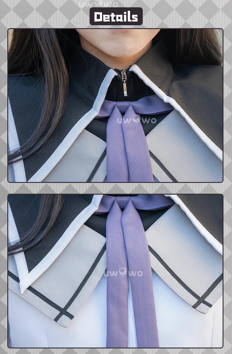 UWOWO Collab Series: Puellaa Magii Madoka Magicaa Akemii Homuraa Cospaly Costume S-4XL Cosplay Outfits