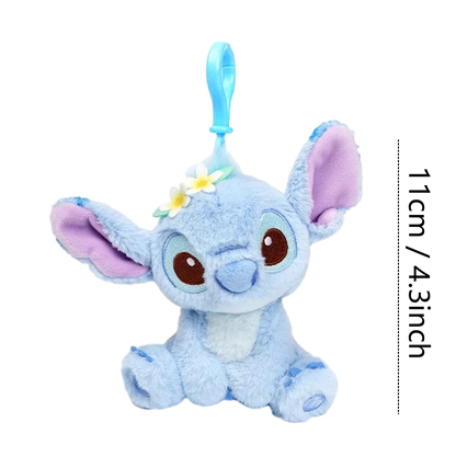 Disney Stitch Angel Toy Story Kawaii Plush Doll Cartoon Anime Stuffed Toy Keychain Pendant Toys Birthday Gift For Kids Boys Girl