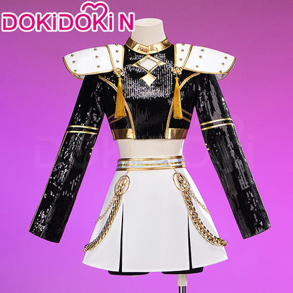 【Last Batch】IN STOCK Zoeyy Miraa Rumii Cosplay Costume【XS-3XL】DokiDoki-N Golden Costume Zoeyy Miraa Rumii Cosplay Plus Size