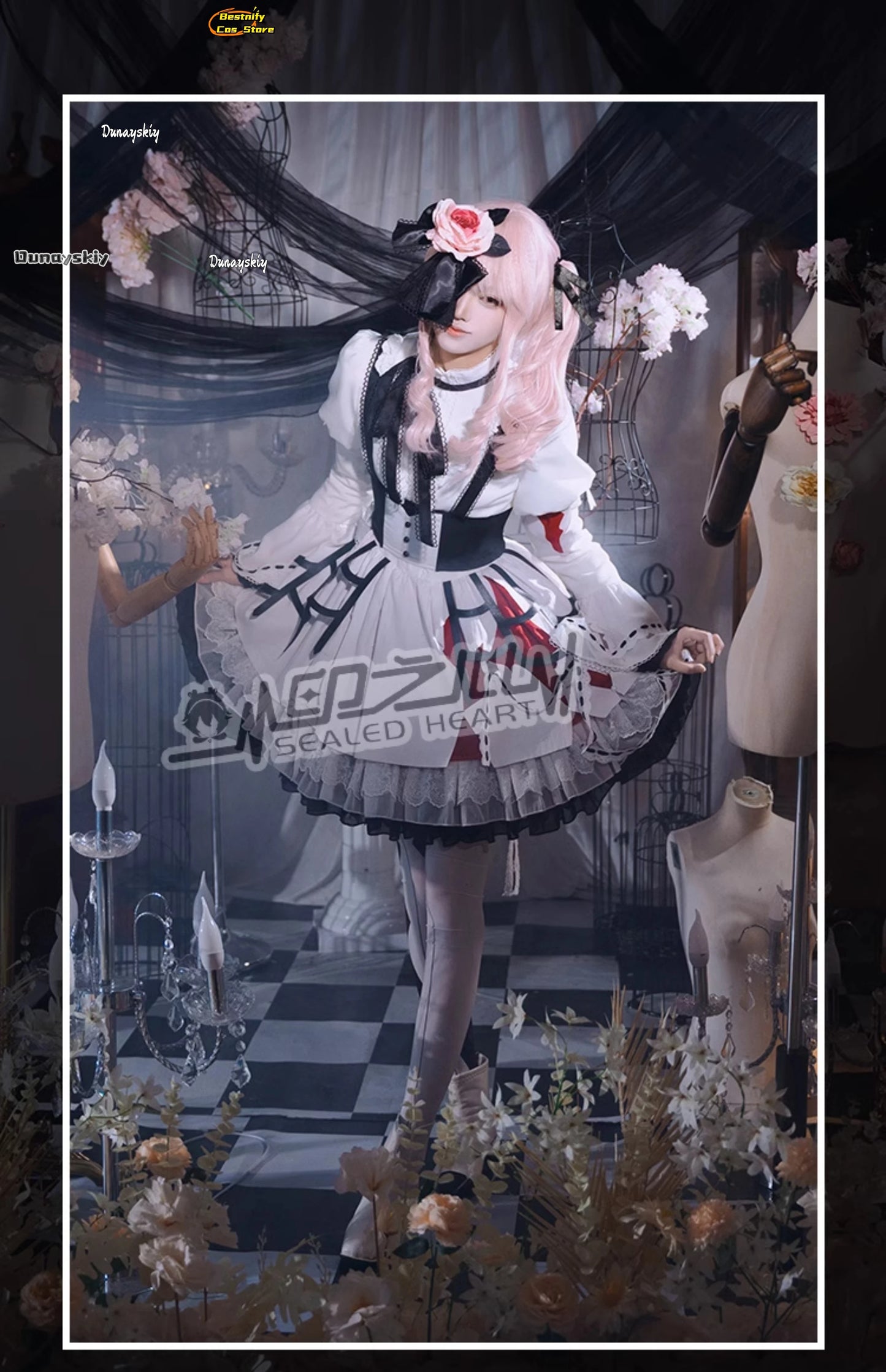 BProject Sekai Akiyama Mizuki Costume Set Polyester Women