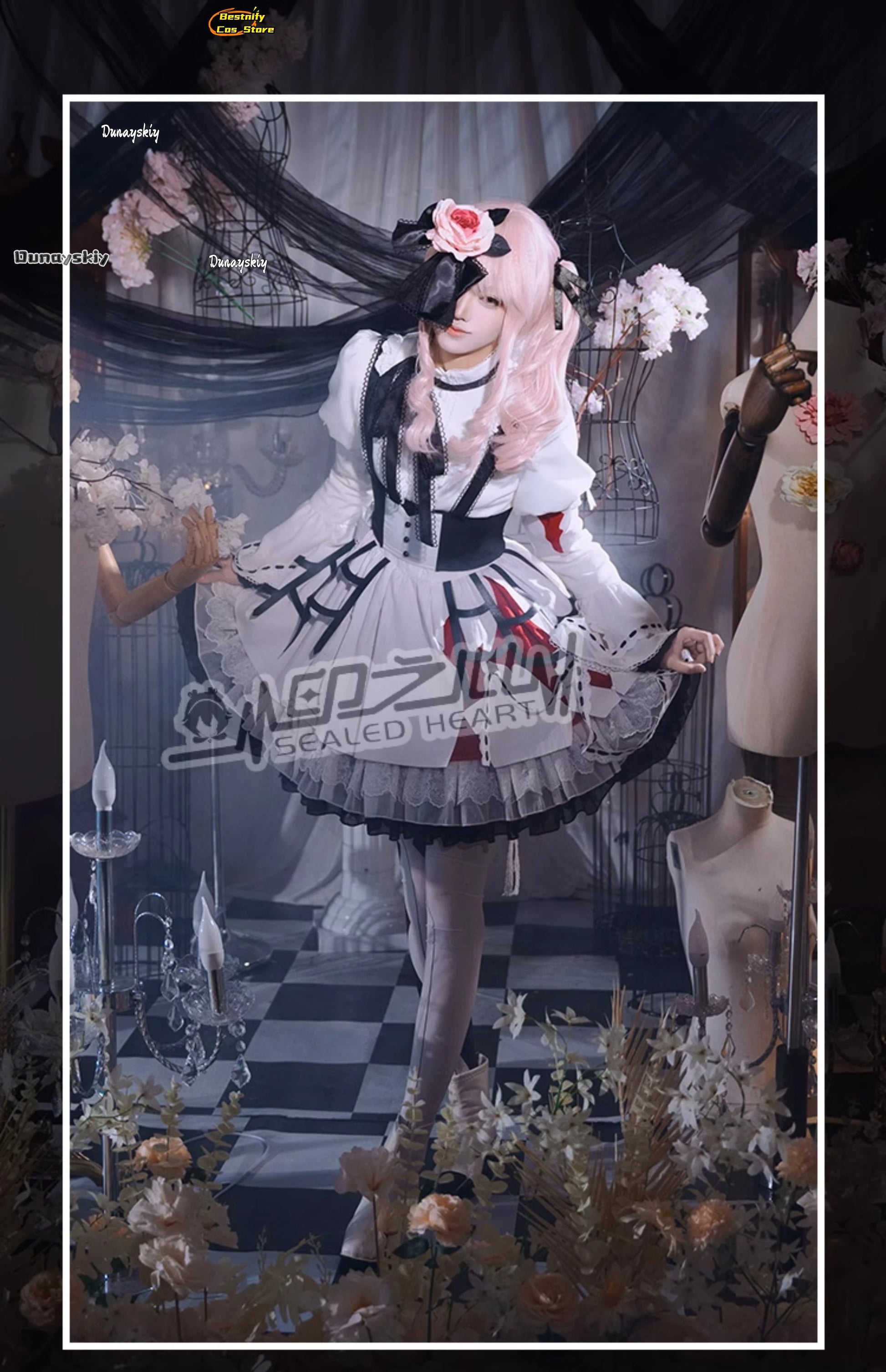 BProject Sekai Akiyama Mizuki Costume Set Polyester Women