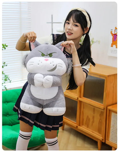 35/50/60cm Big Size Lucifer Disney Anime Plush Stuffed Doll Kawaii Room Decoration Plushie Children Pillow Ornament Holiday Gift