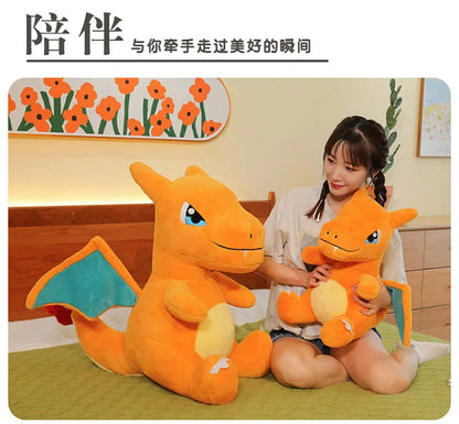 35/45/65CM Pokémon Plush Toy Charizard Plushies Cartoon Anime Stuffed Kawaii Ornamen Comfortable Soft Doll Children Toy Gift