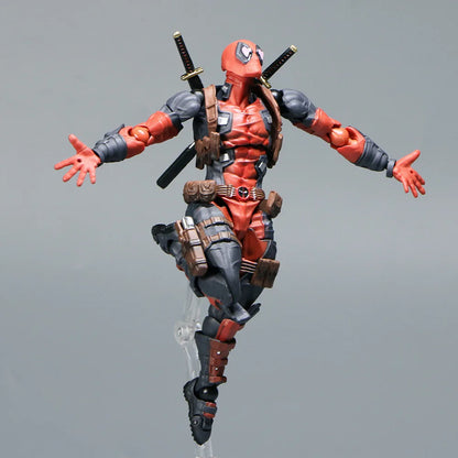 Amazing Yamaguchi Deadpool 2.0 Action Figure Toys 15cm Super Hero Dead Pool Movable Statues Model Doll Collectible Ornaments