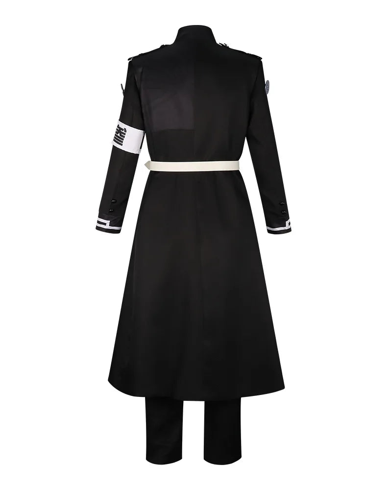 The Hundred Line Yugamu Omokage Cosplay Costume Wig Battle Uniform Last Defense Academy Halloween Party for Women Men Cos Outfit