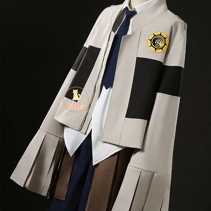 Anime Gachiakuta Tamsy Caines Cosplay Costume Wig Uniform Jacket Bag Carnival Halloween Party for Women Men Role Play Outfit Cos