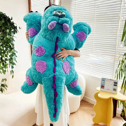 130cm Big Size Disney James P. Sullivan Cartoon Anime Plush Stuffed Doll Room Plushies Pillow Ornaments Children's Holiday Gifts