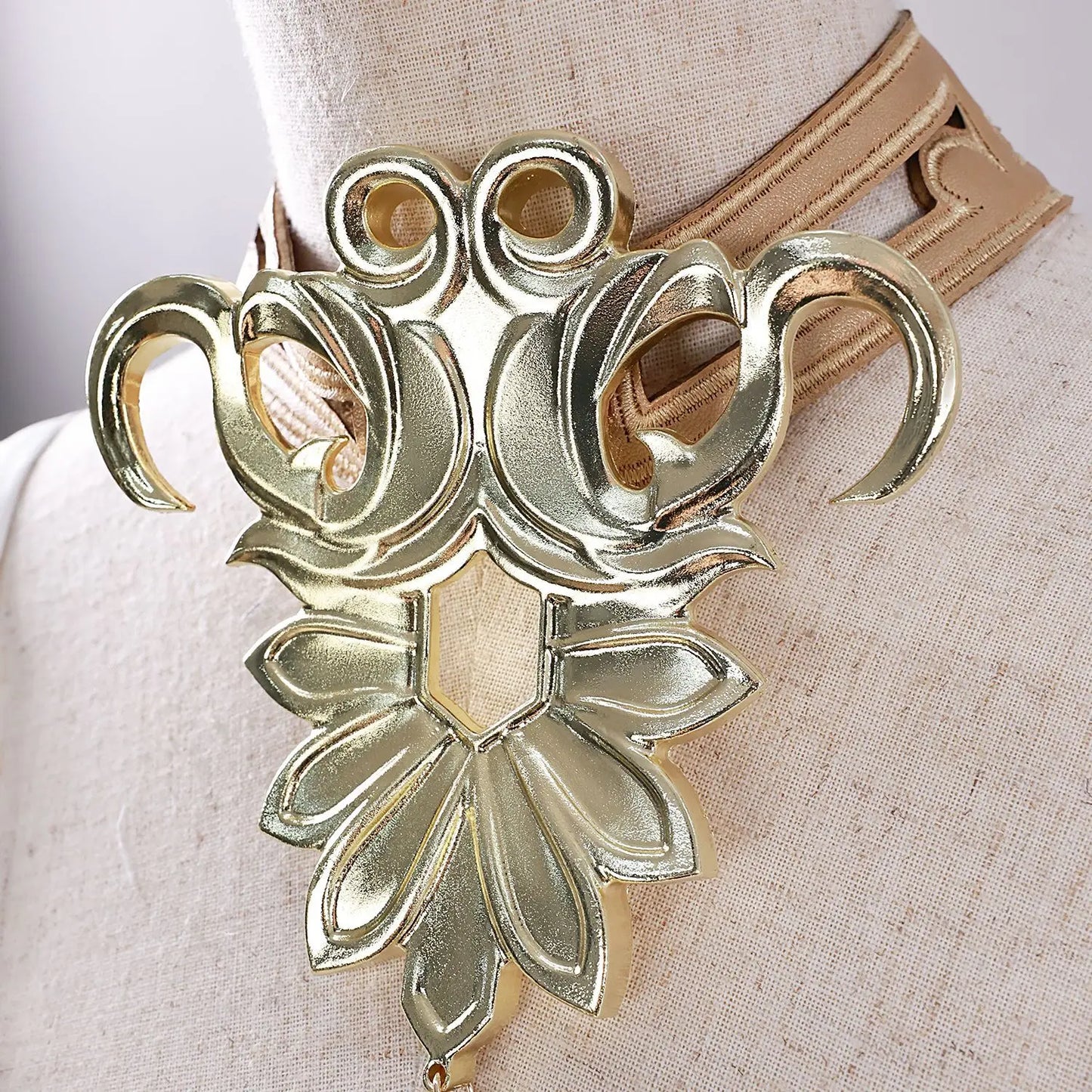 Honkai Star Rail Aglaea Cosplay Costume Wig Dress Headwear Ring Amphoreus The Goldweaver Metal Props Halloween Party Women Girls