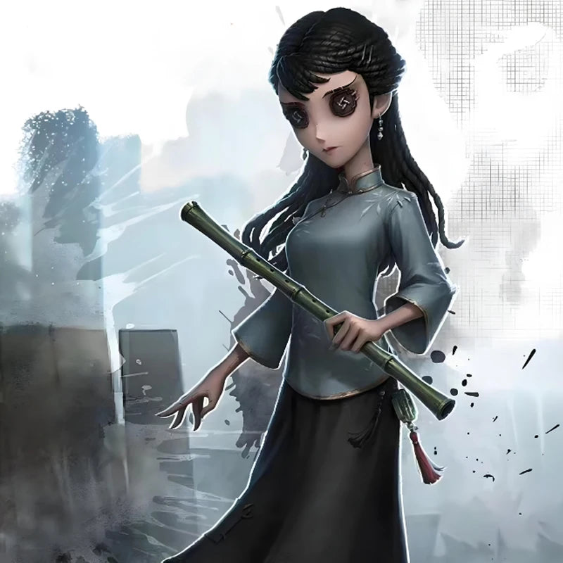 Identity V Antiquarian Qi Shiyi Costume Adult Polyester Set