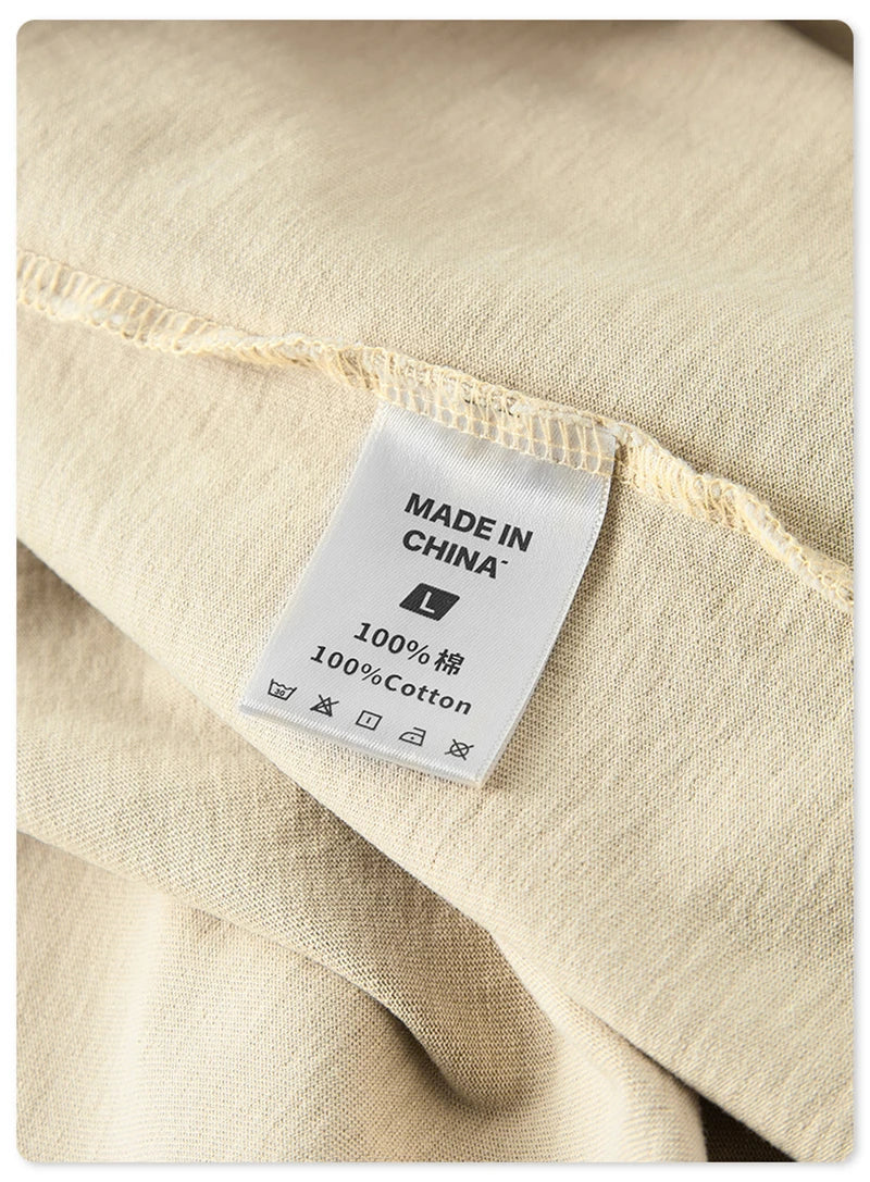 ZODF American Retro Men Washed Solid Tank Tops Women Unisex Loose Edge 275gsm Cotton Sleeveless Tees Brand Streetwears HY0503