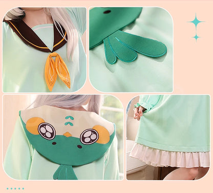 IN STOCK Robin Firefly Doujin Cosplay Costume Game Honkai: Star Rail DokiDoki-SR Women Summer Cute Pajamas