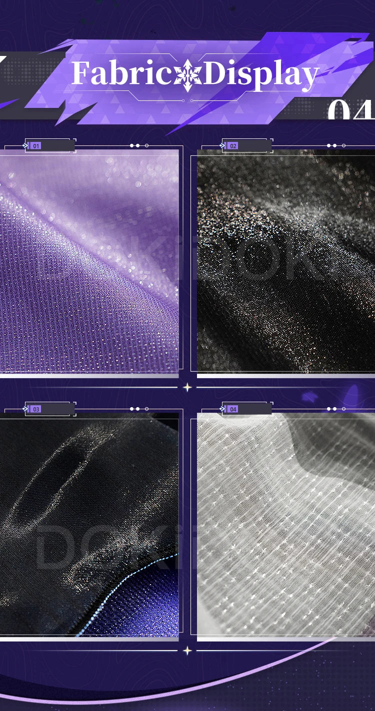 IN STOCK The Herta Cosplay Costume Game Honkai: Star Rail DokiDoki-SR HSR Women Cosplay The Herta Halloween Costume Wig