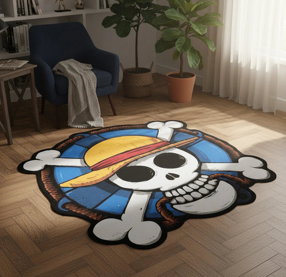 One Piece Figure Animes Rug Shanks Zoro Luffy Popular Style Nika Customize Cartoon Rug Handmade Carpet Area Rug for Home Decor