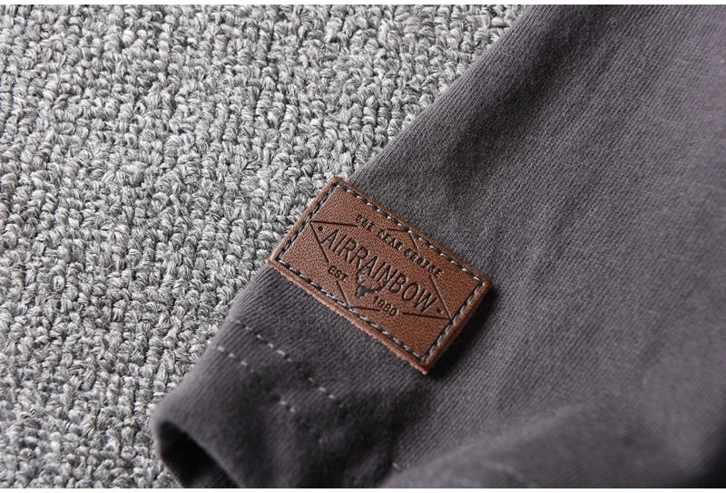 2025 Summer New American Retro Short-sleeved O-neck 3D Letter Printed T-shirt Men's Fashion 100% Cotton Washed Casual Sport Tops