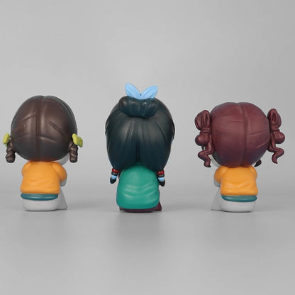 1/5PCS 9cm Kusuriya no Hitorigoto Anime Figure Q Version Maomao Action Figure Kawaii Jinshi Figurine PVC Collection Model Toys