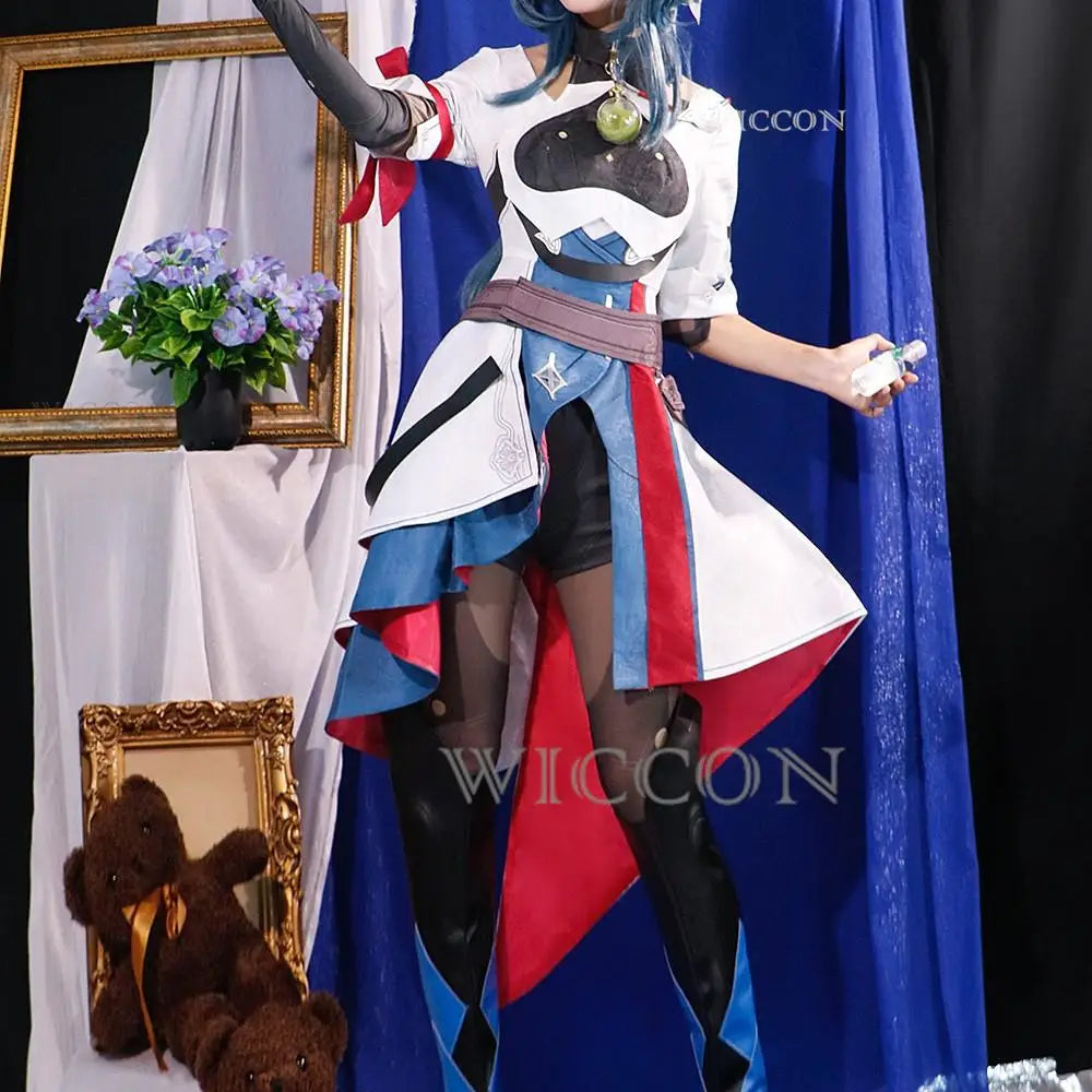 Honkai Star Rail Natasha Cosplay Costume Set Polyester