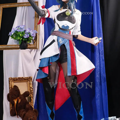 Honkai Star Rail Natasha Cosplay Costume Set Polyester
