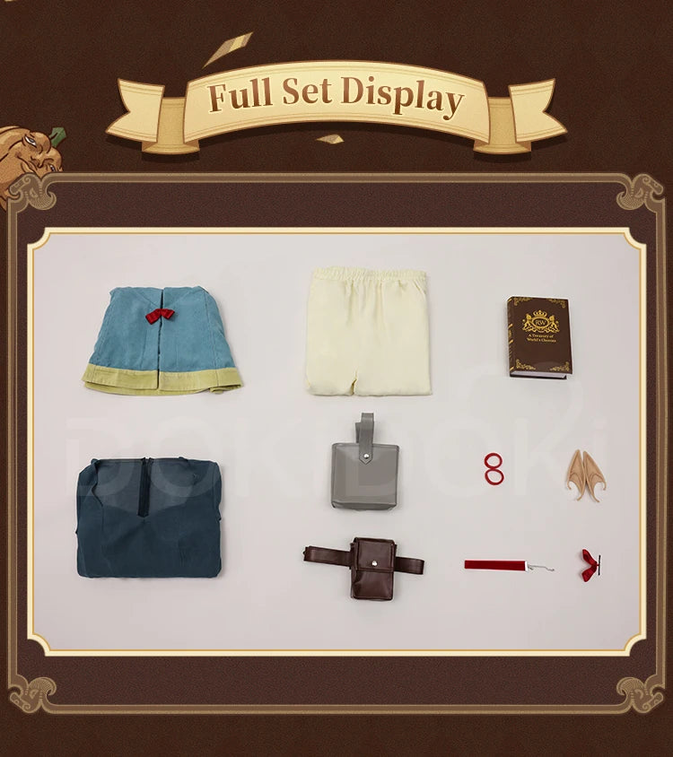 IN STOCK Marcille Donato Cosplay Costume Anime Delicious in Dungeon Cosplay DokiDoki-SR Women Uniform Dress Marcille Cosplay