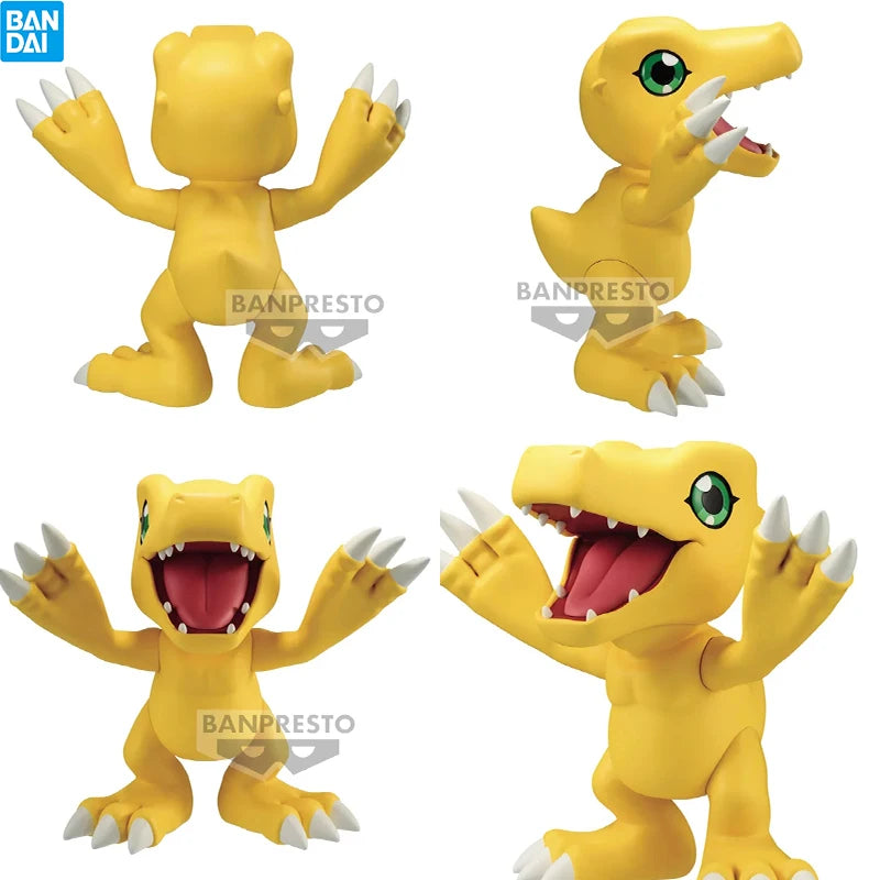 Bandai Original In Stock Digimon Adventure Anime Figure Sofvimates Agumon Action Figure Model Ornaments Boxed Toys Gifts