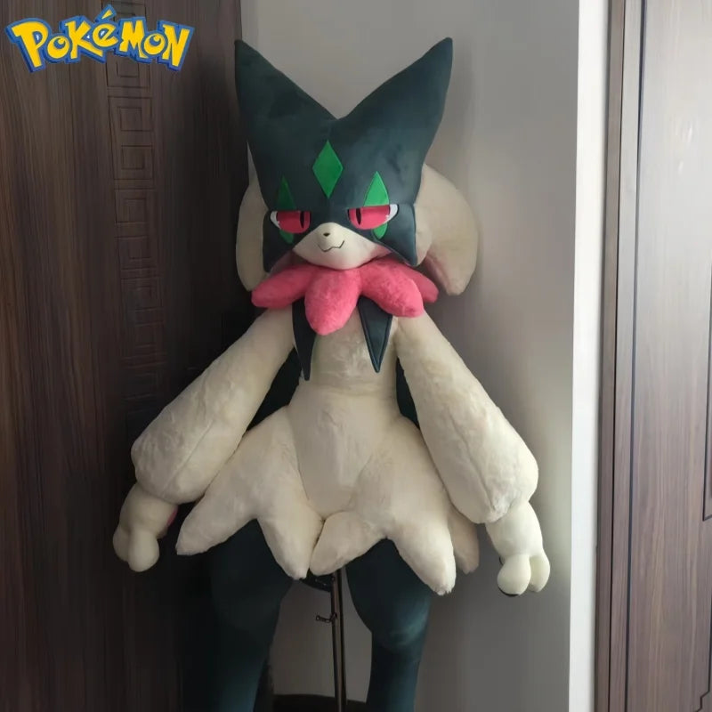 Meowscarada 170CM Plush Presale Big Size Pokemon Plushie Cartoon Anime Ornament Comfortable Soft Doll Children Toy Gift