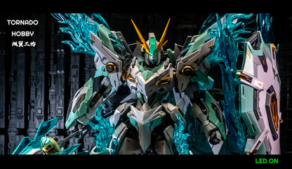 TORNADO HOBBY Studio XI RX-105 Head Carving 1/144 1/72 Sky Defender Assembly Model Kit Toy GK Model Mecha Head Accessory Gifts