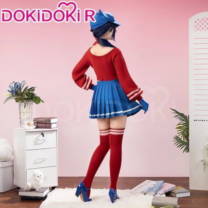 IN STOCK Mita Cosplay Costume Game MiSide【S-3XL】DokiDoki-R Women Cute Dress Uniform Mita Cosplay Halloween Plus Size