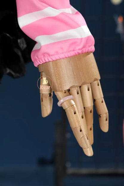 Chinatsu Remiel Cosplay Costume Wig Dress Zenless Zone Zero Uniform Headwear Angels of Delusion Halloween Party for Women Girls