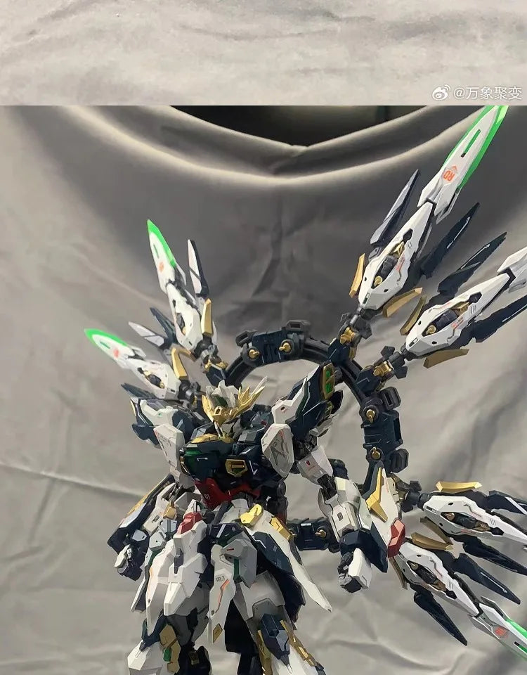 ALL INCLUSIVE FULLSION APOCALYPSE WHITE PHOENIX 1/100 Skeleton Assembling Mecha Model Toy Accessories Package