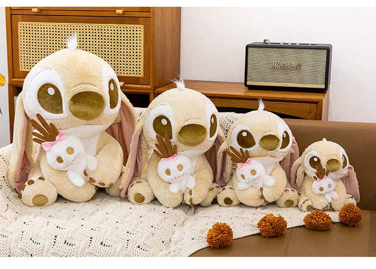 35/45/60cm Big Size Stitch Lilo & Stitch Anime Plush Stuffed Doll Kawaii Disney Plushies Decorated Pillow Children Holiday Gift