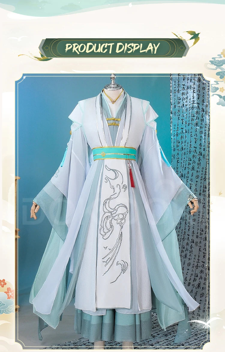 IN STOCK Shi Qingxuan Cosplay Costume Anime Tian Guan Ci Fu Cosplay DokiDoki-R Shiqingxuan Men Costume Shiqingxuan Women Version