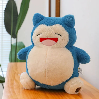 85/100CM Big Size Snorlax Plushie Pokemon Cartoon Anime Peluche Kawaii Stuffed Cushion Comfortable Soft Doll Children Toy Gift