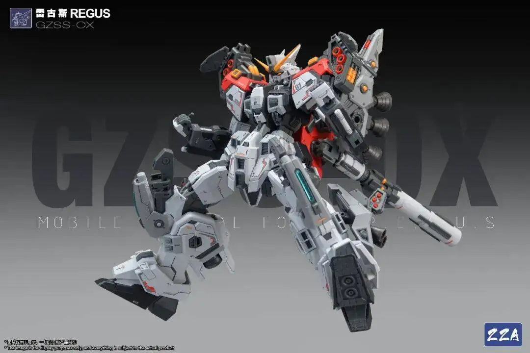 ZZA REGUS GZSS-OX-001 Captain Mobile Suit Assembly Plastic Model Kit Collectible Mecha Figure for Hobby Enthusiasts
