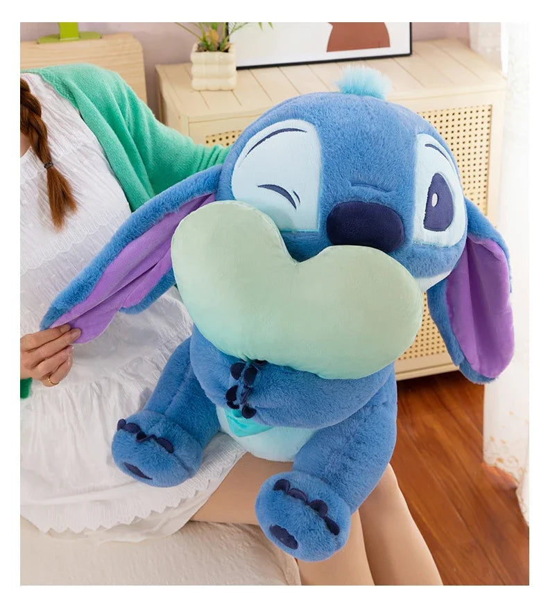 New Disney Lilo&Stitch Cute Cartoon Dolls Toys Kawaii Anime Soft Stuffed Dolls Pillow Appease Toys Birthday Gift for Boys Girls