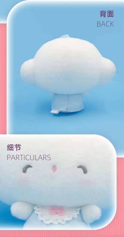 Sanrio New Kawaii Cute Cogimyun Kogimyun Plush Keychain Kids Stuffed Plush Toys Small Pendant Birthday Gifts For Children Girls