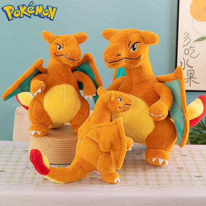 35/45/60CM Big Size Pokemon Charizard Plush Cartoon Anime Plushies Soft Doll Pillow Kawaii Stuffed Plushie Ornament Gift for Kid