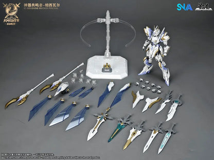 【In Stock】 SNAA SC-009 Divine Invoker Percival Deluxe The Round Table Knights Model Kit  HG 1/144 Action Figures Toy Gift