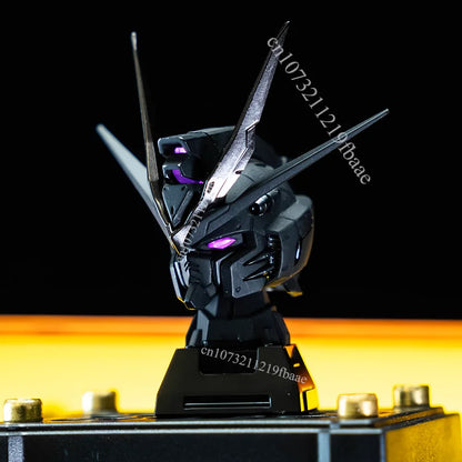 In Stock Minerva Hobby STRIKE FREEDOM Head Carving MG MGEX Assembly Model Kit Midnight With Lamp Toy Mecha Model Head Toys Gifts