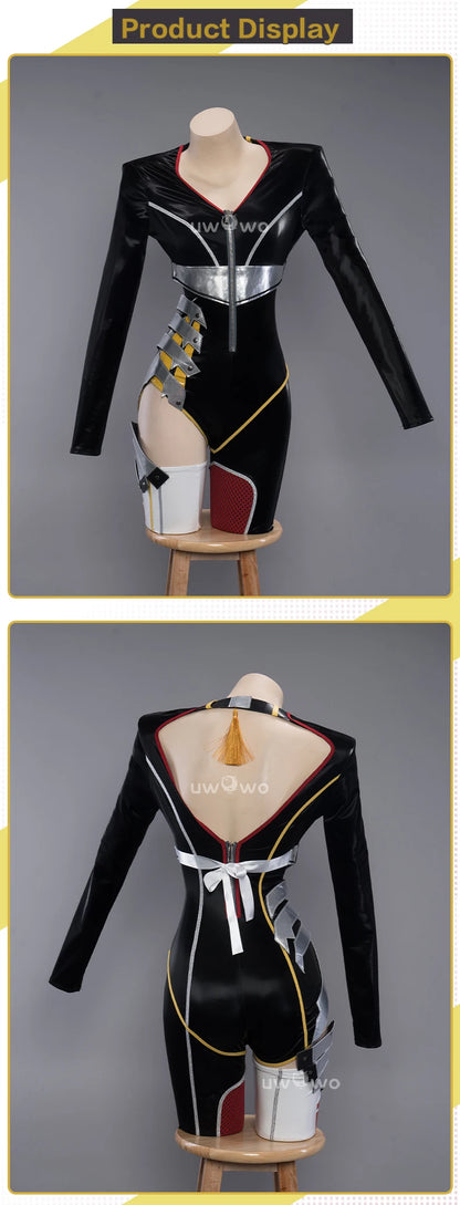 LAST BATCH UWOWO Genshin Impact Fanart Ningguang Auto Racing Suit Cosplay Costume