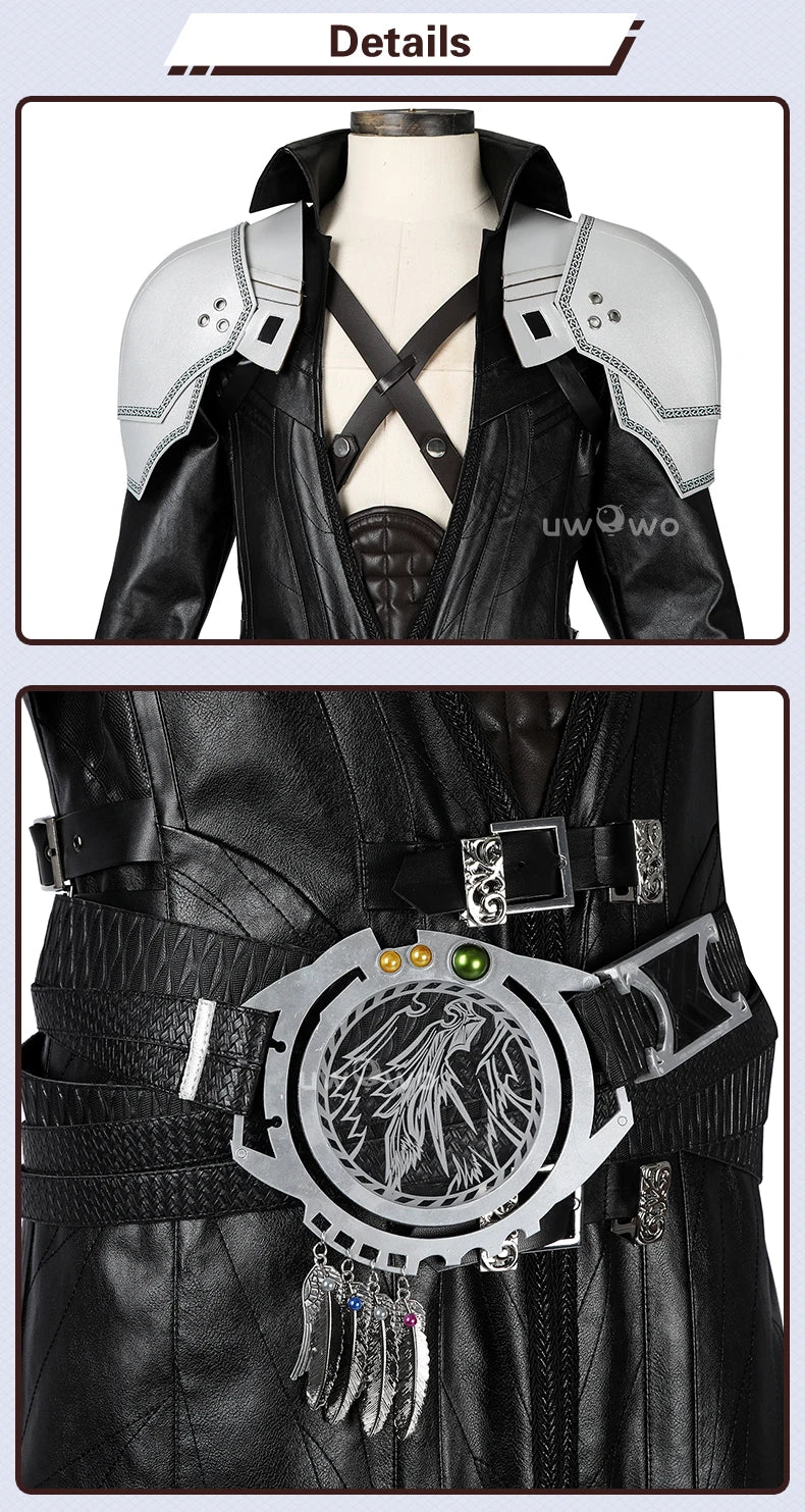 UWOWO Collab Series: Sephiroth  Cosplay FF- 7 Sephiroth Cosplay Costume Halloween Costume
