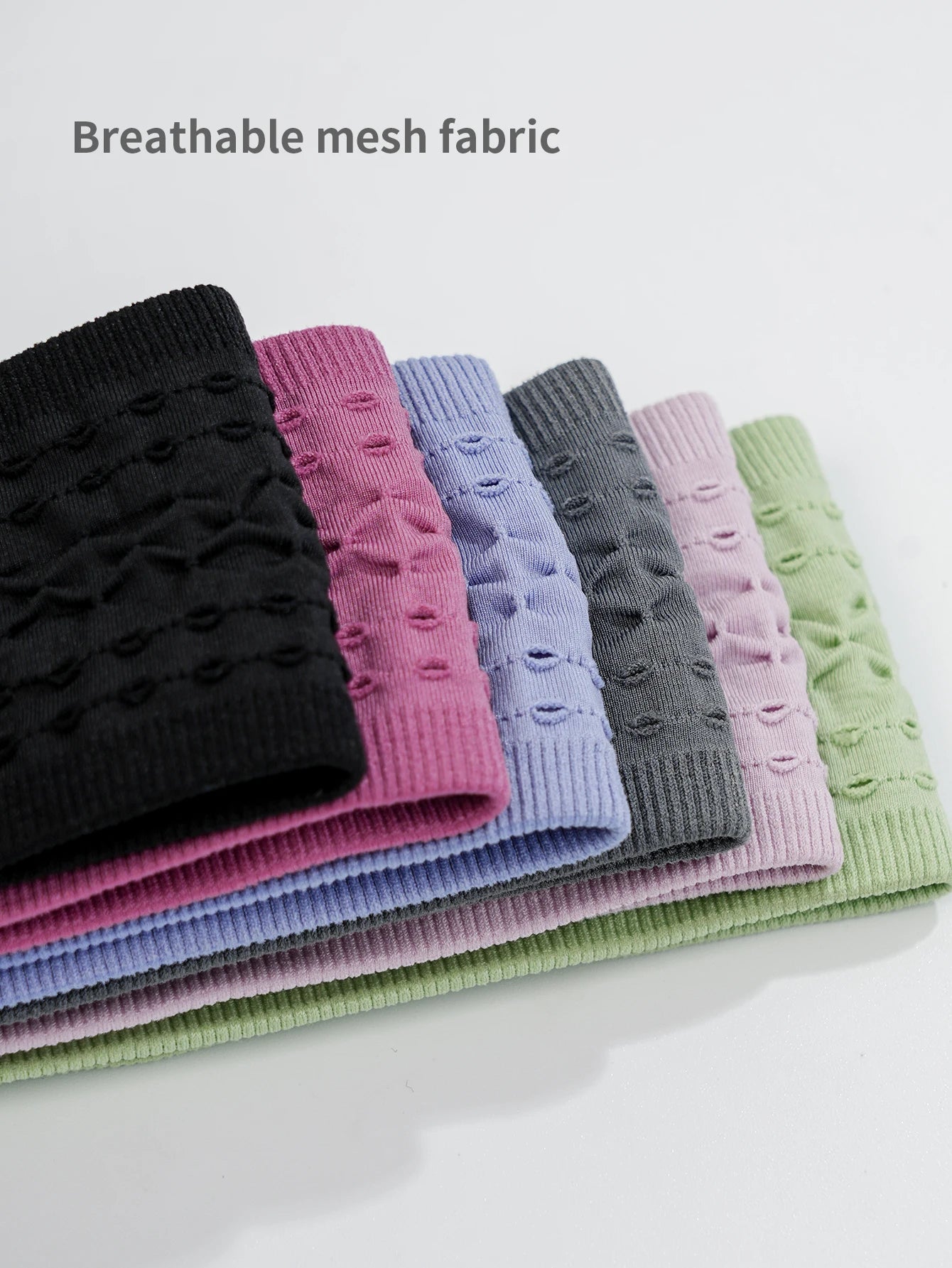 1pc/6pc Sport Knitted Headband Antiperspirant Running Basketball Headband Breathable Sweat-Absorbent Quick-Drying Sports Cycling