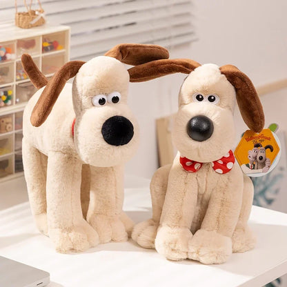 Cartoon Soft Wallace Gromit Plushies Black Penguin Stuffed Anime Cute Dog Stuffed Dolls Backpack Pendant Key Chain Cuddly Pillow