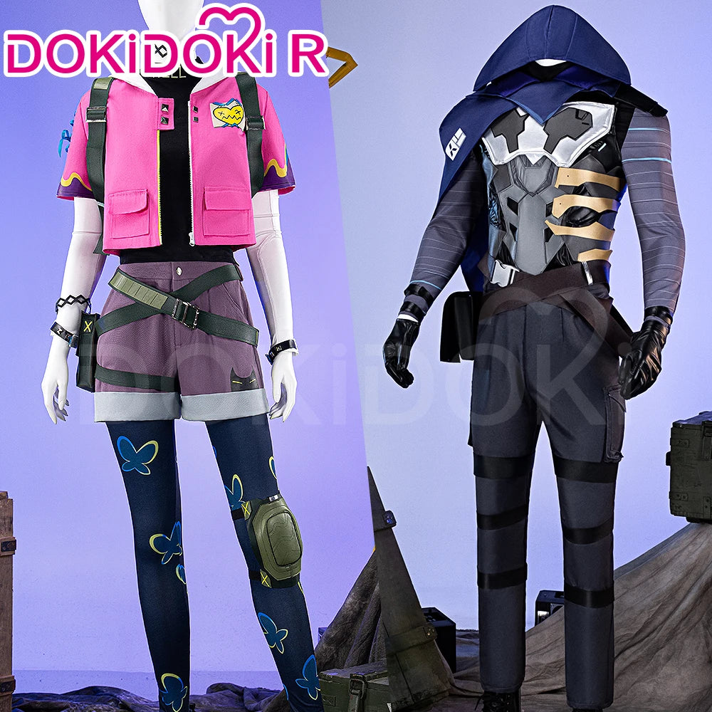 Clove Omen Cosplay Costume Game Cosplay【XS-3XL】DokiDoki-R Clove Halloween Cosplay Women Men Costume Plus Size Christmas