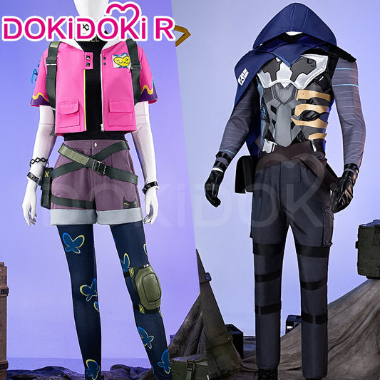 Clove Omen Cosplay Costume Game Cosplay【XS-3XL】DokiDoki-R Clove Halloween Cosplay Women Men Costume Plus Size Christmas