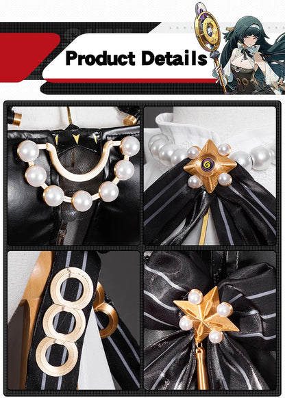 Astra Yao Cosplay Costume Game Zenless Zone Zero【S-2XL】DokiDoki-R ZZZ Women Dress Astra Cosplay Plus Size